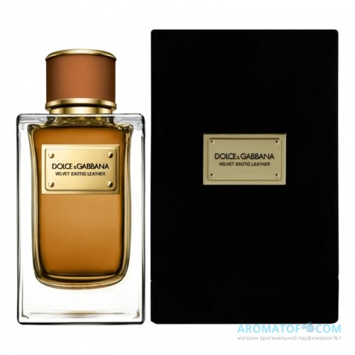 DOLCE & GABBANA DOLCE & GABBANA Velvet Exotic Leather
