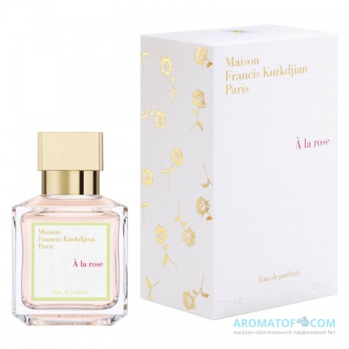 Maison Francis Kurkdjian Maison Francis Kurkdjian A La Rose