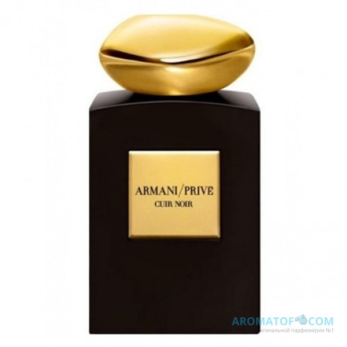 ARMANI ARMANI Prive Cuir Noir
